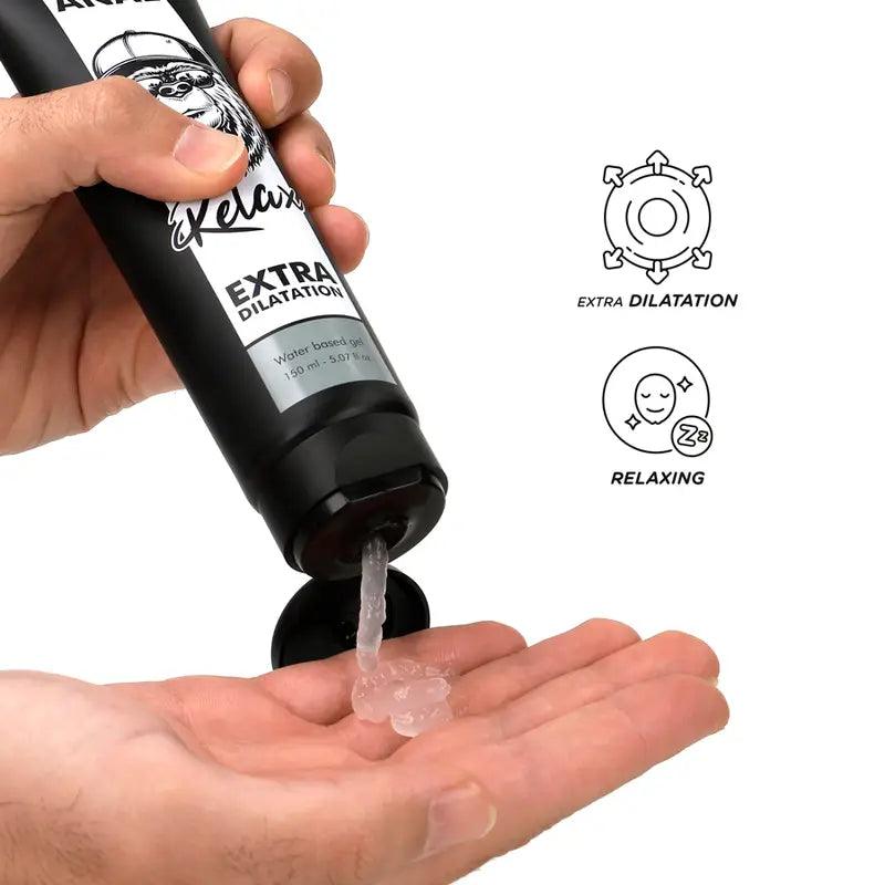 BLACK HOLE - GEL BASE AGUA DILATACION ANAL 150 ML - Optelum