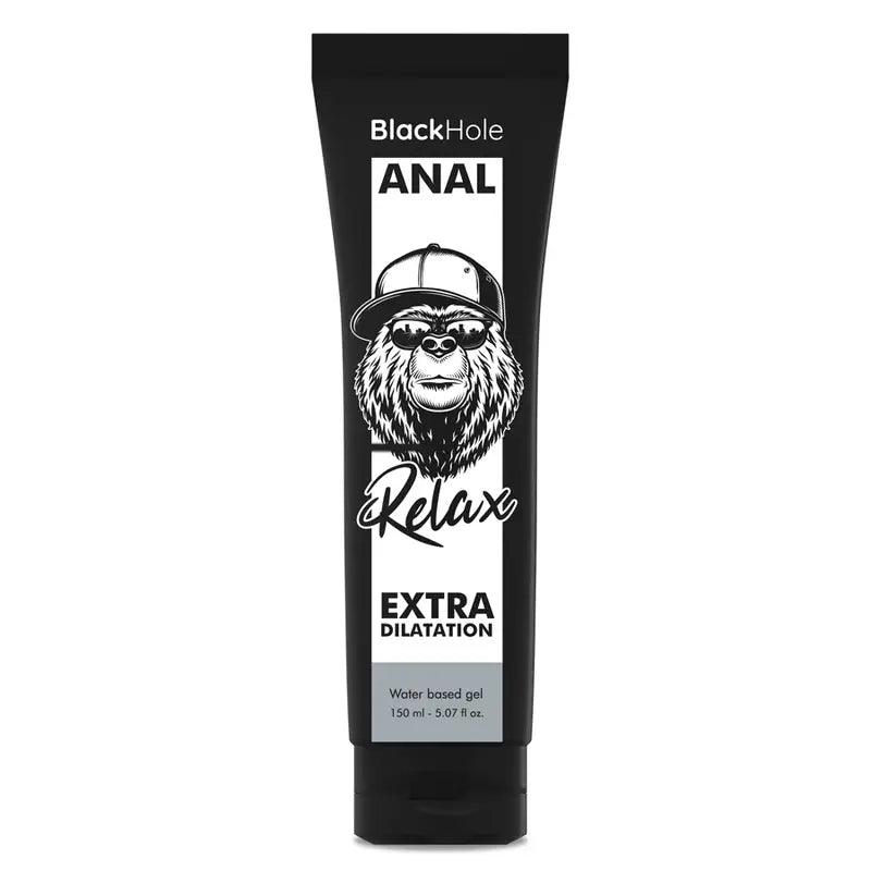 BLACK HOLE - GEL BASE AGUA DILATACION ANAL 150 ML - Optelum
