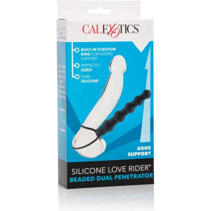 CALEXOTICS - BEADED DUAL PENETRATOR PENETRADOR DOBLE - Optelum