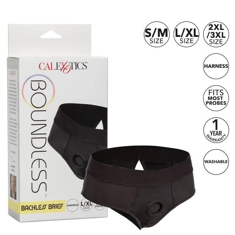 CALEXOTICS - BOUNDLESS ARNES CALZONCILLO CON ABERTURA TRASERA S/M - Optelum