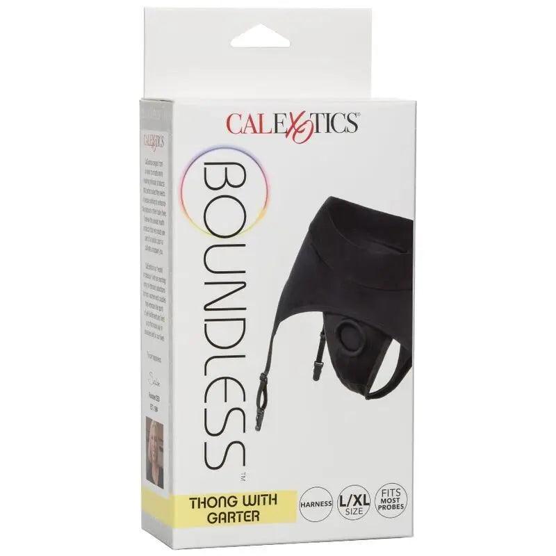 CALEXOTICS - BOUNDLESS ARNES TANGA CON LIGUERO S/M - Optelum