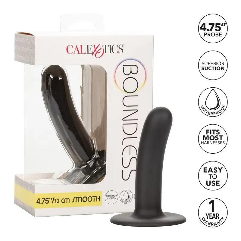 CALEXOTICS - BOUNDLESS DILDO LISO 12 CM COMPATIBLE CON ARNES - Optelum