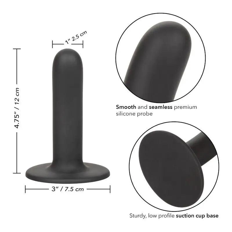 CALEXOTICS - BOUNDLESS DILDO LISO 12 CM COMPATIBLE CON ARNES - Optelum