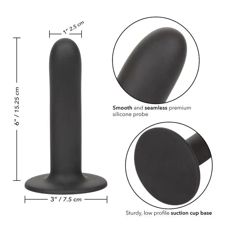 CALEXOTICS - BOUNDLESS DILDO LISO 15.25 CM COMPATIBLE CON ARNES - Optelum