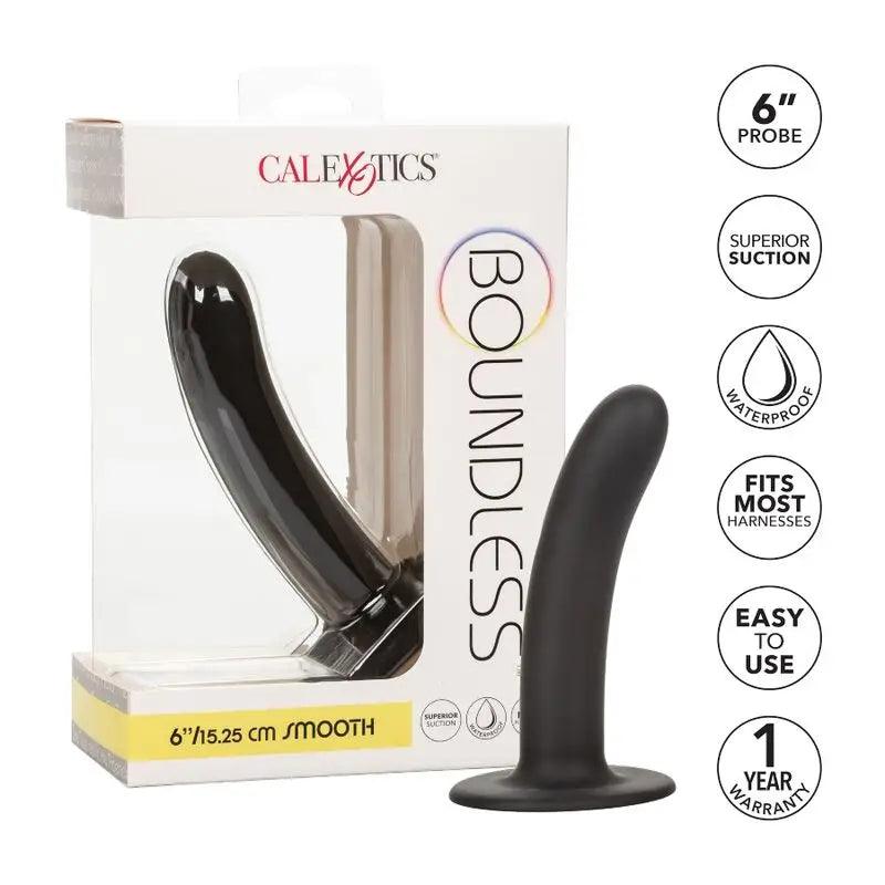 CALEXOTICS - BOUNDLESS DILDO LISO 15.25 CM COMPATIBLE CON ARNES - Optelum