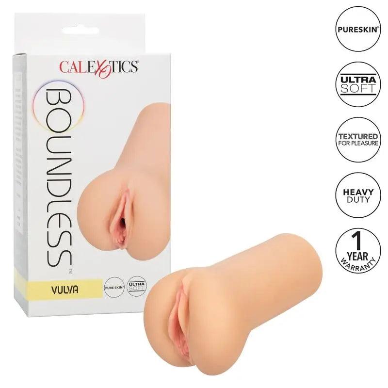 CALEXOTICS - BOUNDLESS VULVA MASTURBADOR TONO LIGHT - Optelum