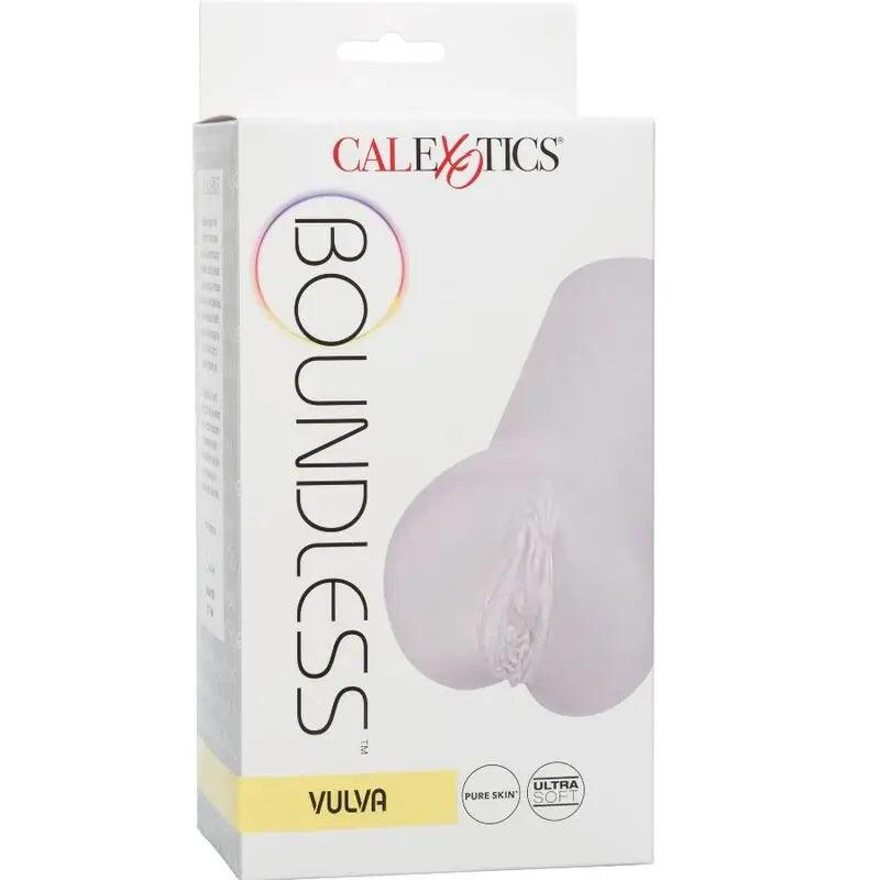CALEXOTICS - BOUNDLESS VULVA MASTURBADOR TRANSPARENTE - Optelum