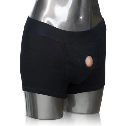 CALEXOTICS - BOXER BRIEF HARNESS BOXER CON ABERTURA - Optelum