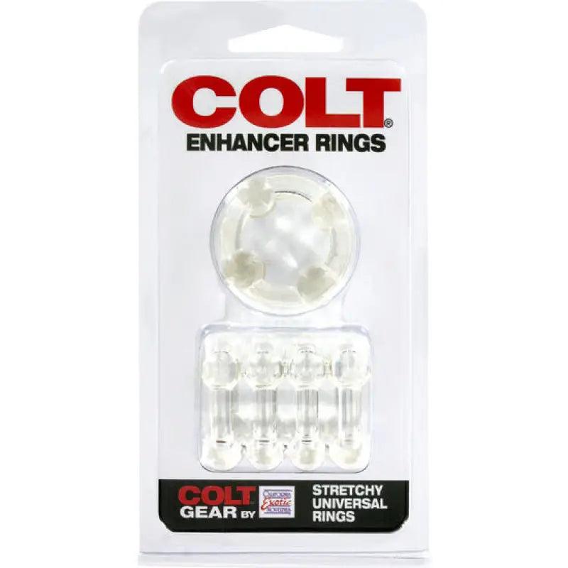 CALEXOTICS - COLT ENHANCER RINGS ANILLOS PARA EL PENE TRANSPARENTES - Optelum