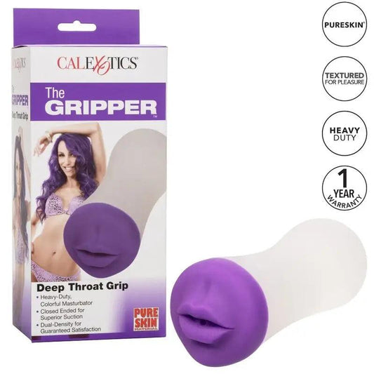 CALEXOTICS - DEEP THROAT GRIP MASTURBADOR BOCA - Optelum