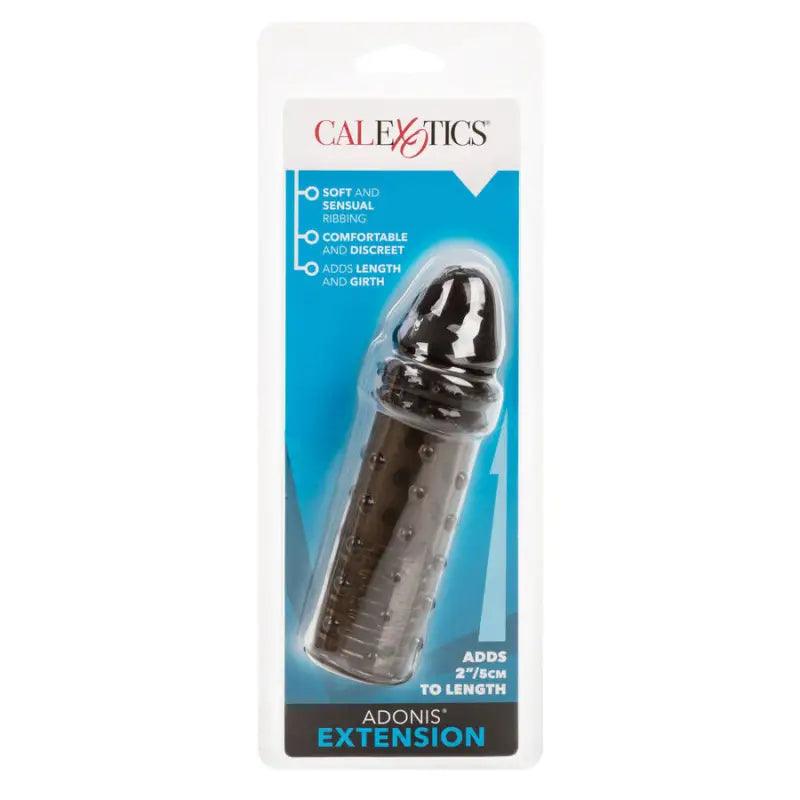 CALEXOTICS - EXTENSION DE SILICONA PARA EL PENE NEGRO - Optelum
