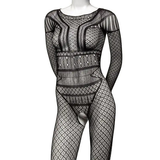 CALEXOTICS - LACE BODY SUIT TALLA PLUS - Optelum