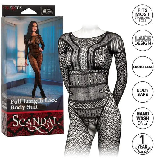 CALEXOTICS - LACE BODY SUIT TALLA UNICA - Optelum