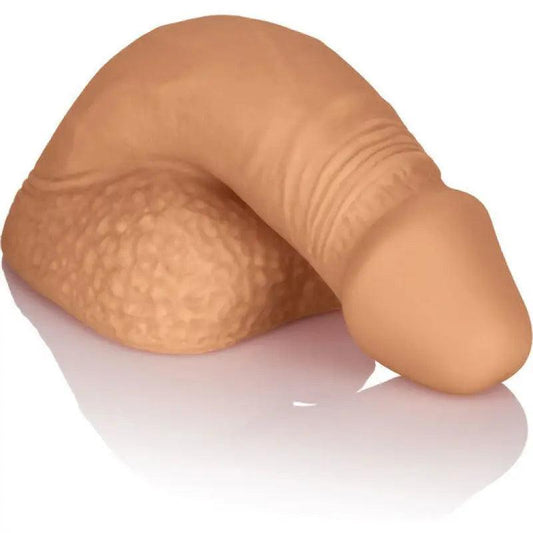 CALEXOTICS - PACKING PENIS PENE DE SILICONA 12.75CM CARAMELO - Optelum