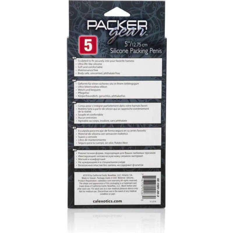 CALEXOTICS - PACKING PENIS PENE DE SILICONA 12.75CM NATURAL - Optelum