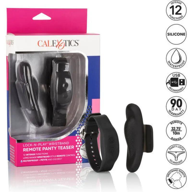 CALEXOTICS - PANTY TEASER BALA CON PULSERA DE CONTROL - Optelum