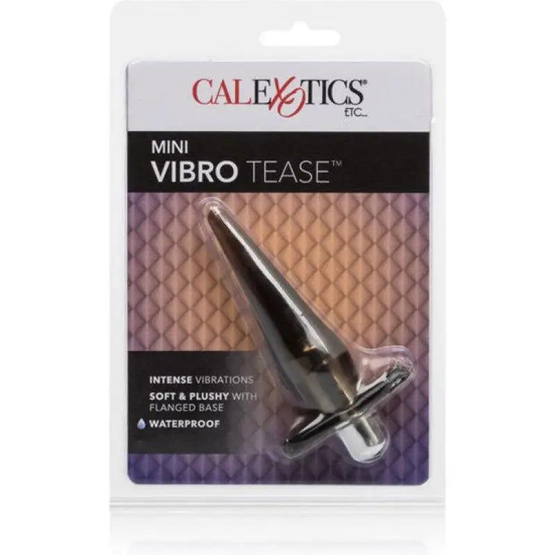 CALEXOTICS - PLUG MINI VIBRO TEASE VIBRADOR NEGRO - Optelum