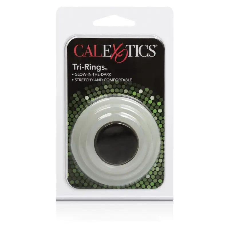 CALEXOTICS - SET TRES ANILLAS BRILLO EN LA OSCURIDAD - Optelum