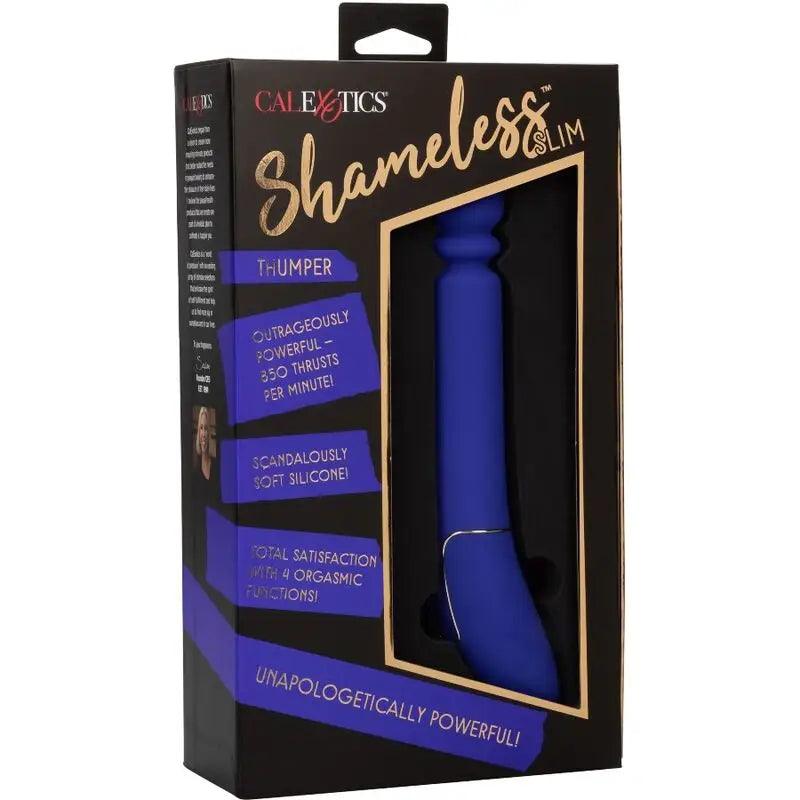 CALEXOTICS - SHAMELESS SLIM THUMPER MASAJEADOR AZUL - Optelum