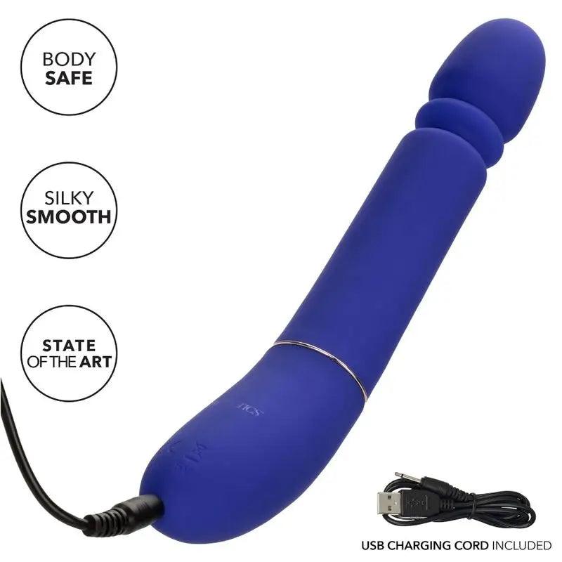 CALEXOTICS - SHAMELESS SLIM THUMPER MASAJEADOR AZUL - Optelum