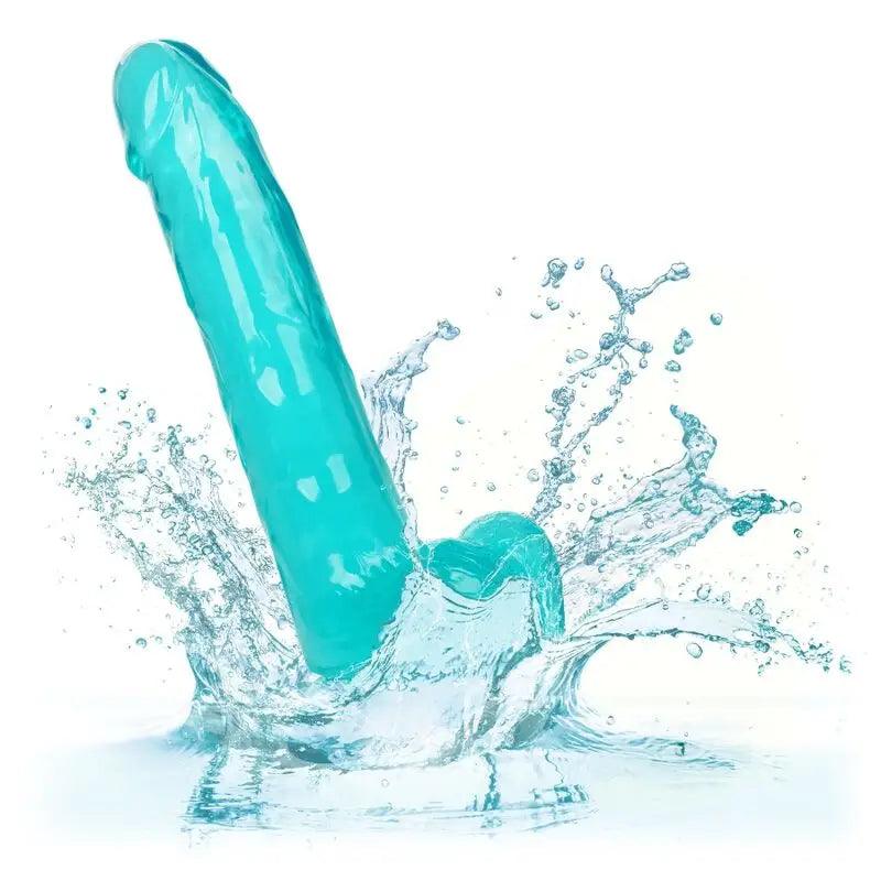 CALEXOTICS - SIZE QUEEN DILDO AZUL 20.3 CM - Optelum