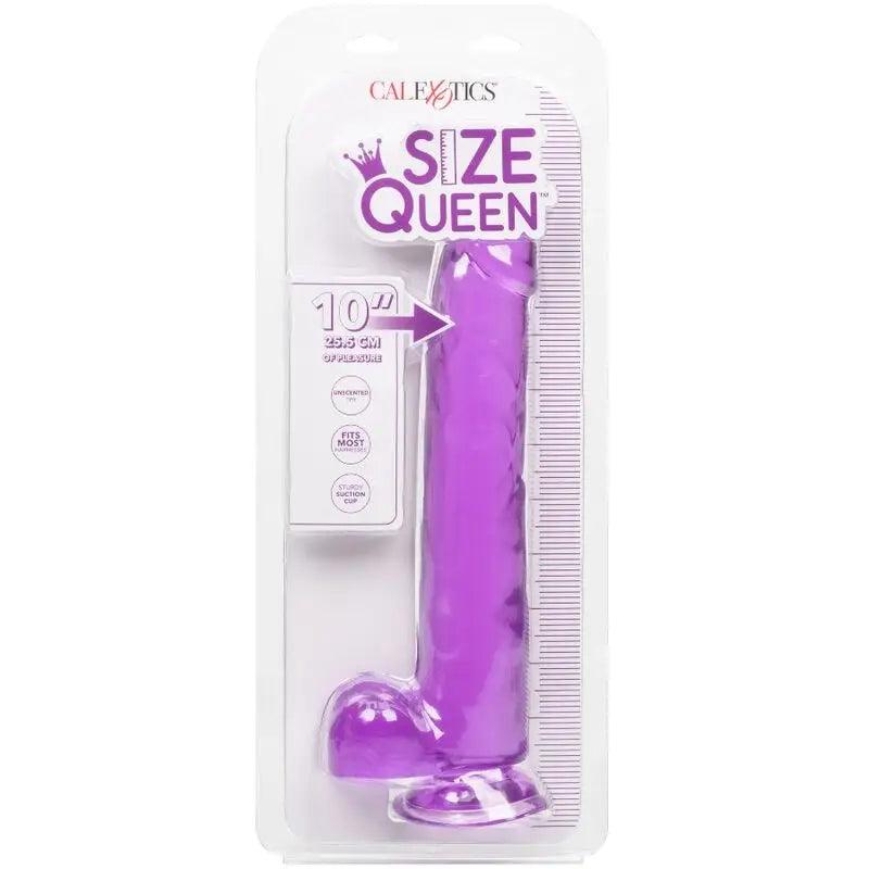 CALEXOTICS - SIZE QUEEN DILDO LILA 25.5 CM - Optelum