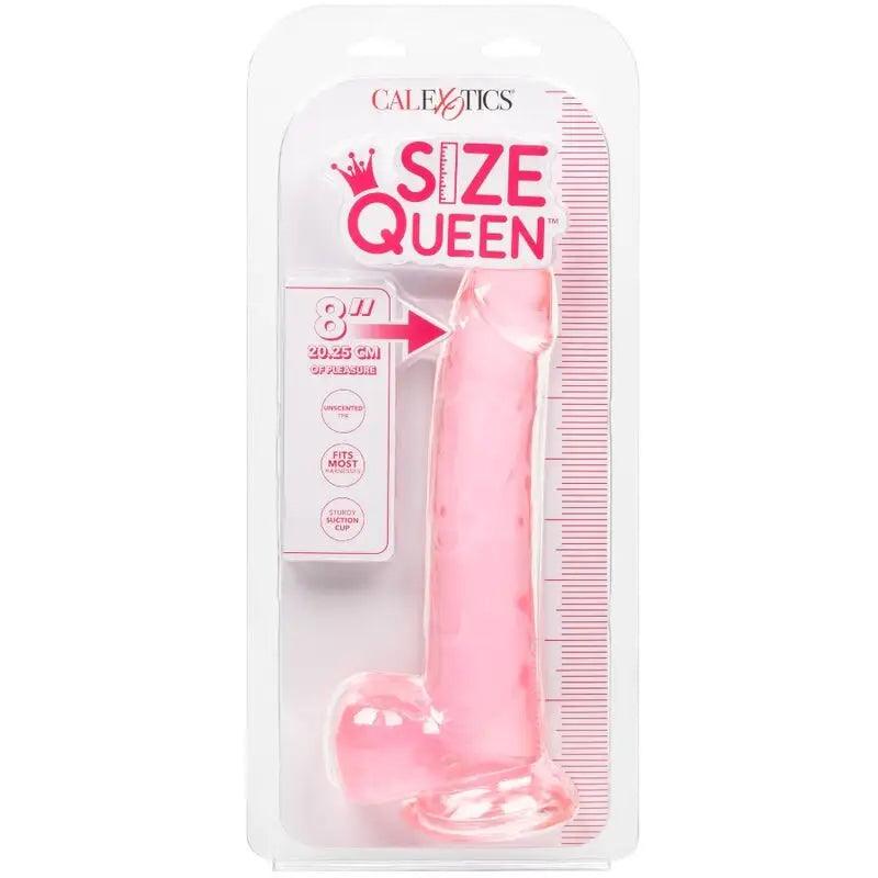 CALEXOTICS - SIZE QUEEN DILDO ROSA 20.3 CM - Optelum