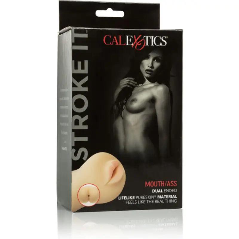 CALEXOTICS - STROKE IT MASTURBADOR DOBLE BOCA/ANO - Optelum