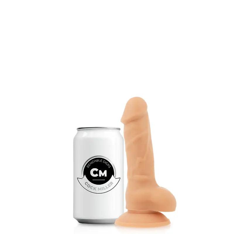 COCK MILLER - ARNES + DILDO SILICONA DENSITY COCKSIL ARTICULABLE 13 CM - Optelum