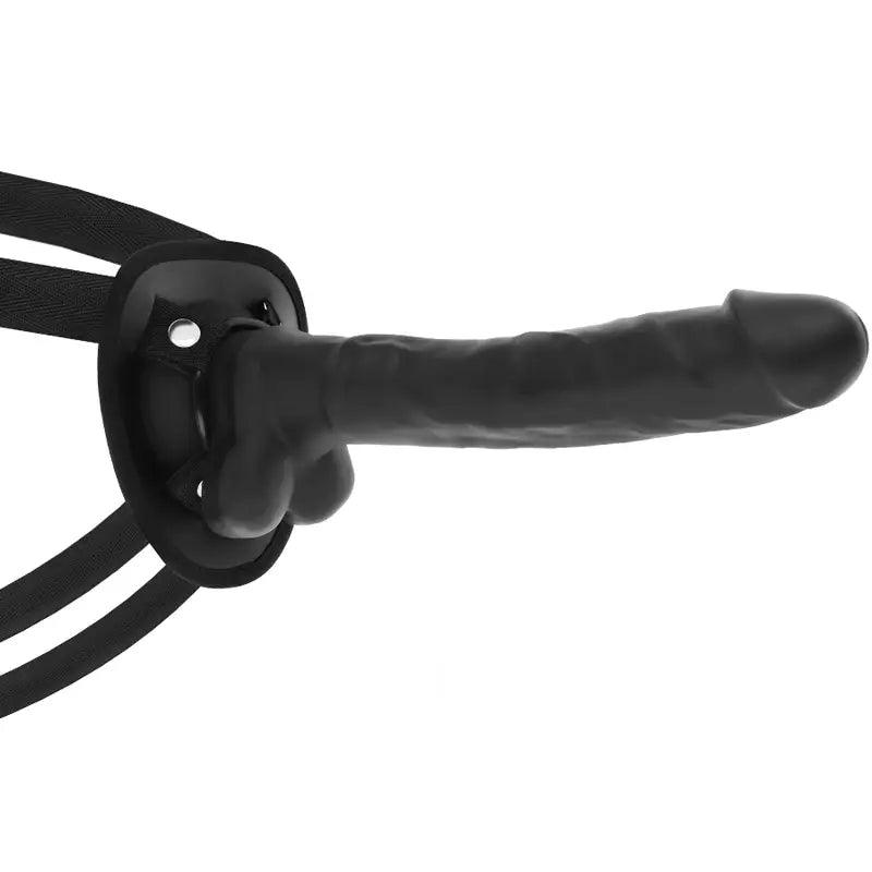 COCK MILLER - ARNES + SILICONA DENSITY ARTICULABLE COCKSIL NEGRO 24 CM - Optelum