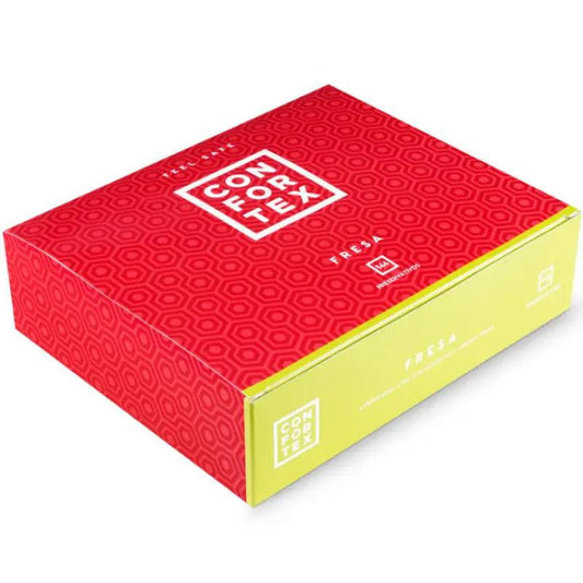 CONFORTEX - PRESERVATIVOS FRESA CAJA 144 UDS - Optelum