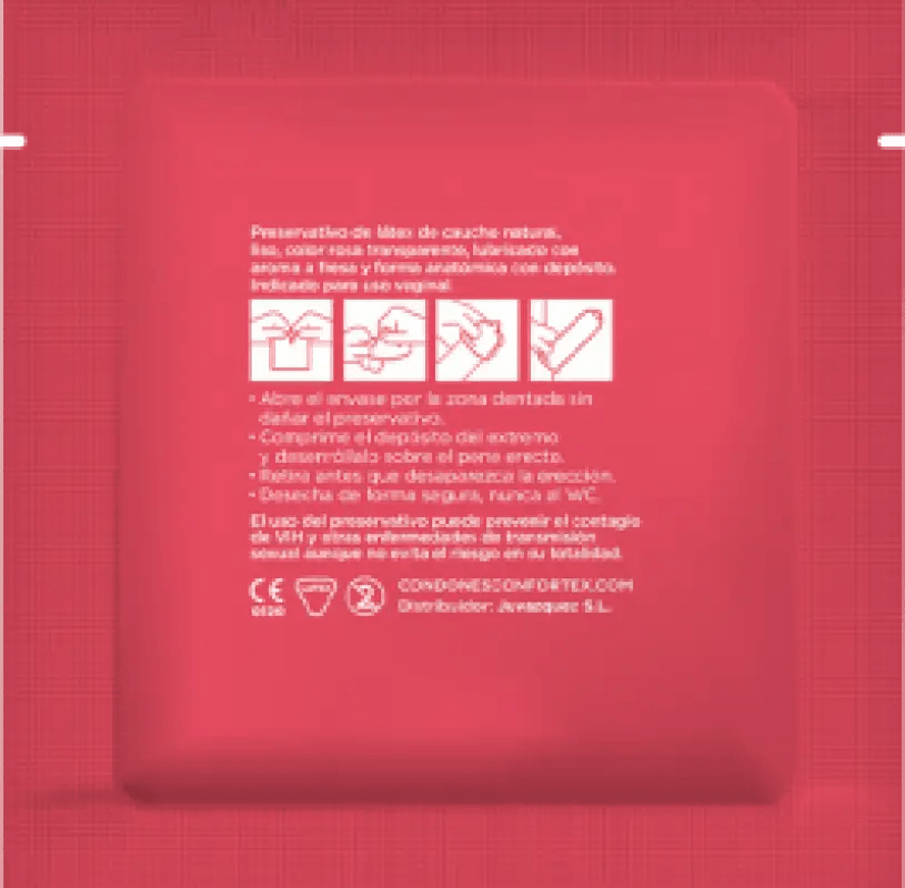 CONFORTEX - PRESERVATIVOS FRESA CAJA 144 UDS - Optelum