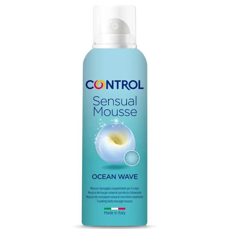 CONTROL - CREMA MASAJE MOUSSE SENSUAL WAVE 125 ML - Optelum