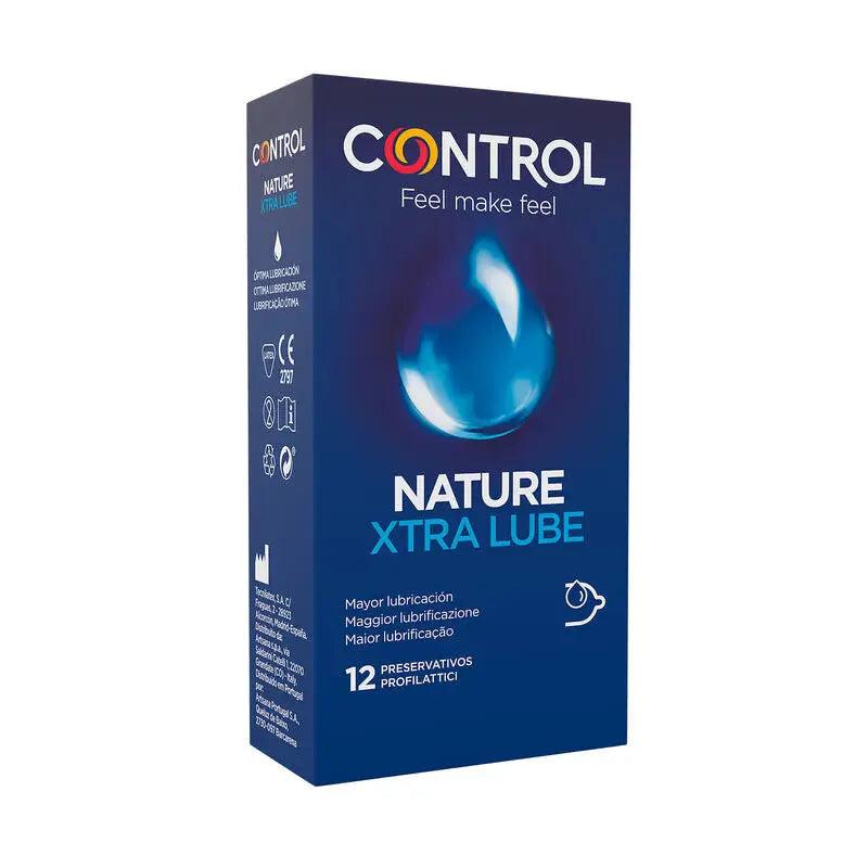 CONTROL - EXTRA LUBE PRESERVATIVOS 12 UNIDADES - Optelum