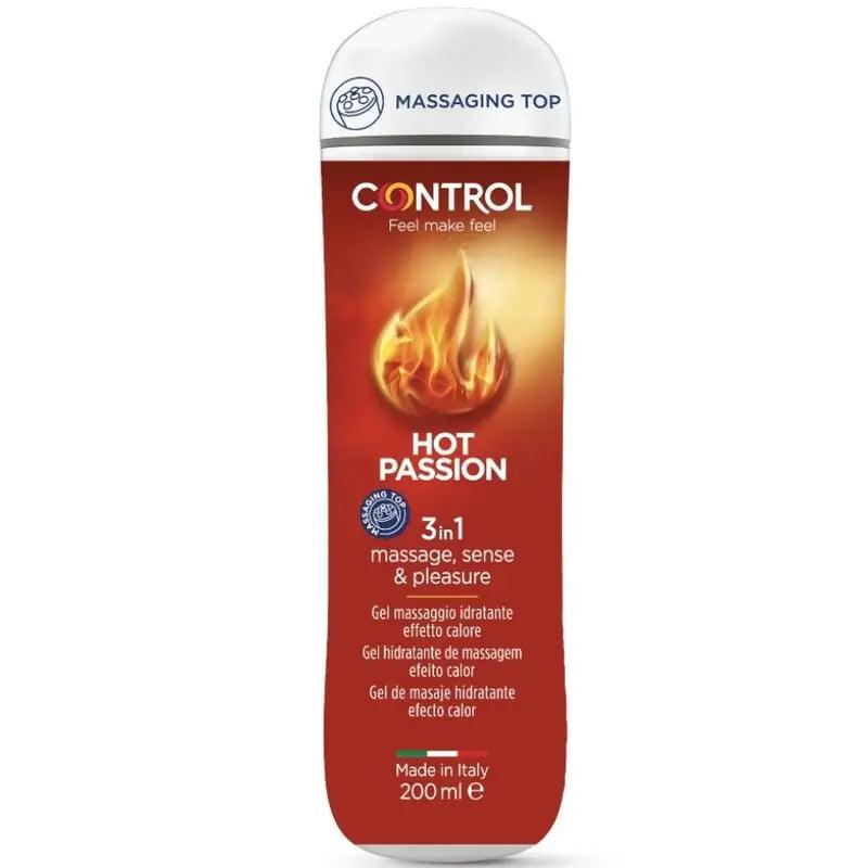 CONTROL - GEL 3 EN 1 HOT PASSION 200 ML - Optelum