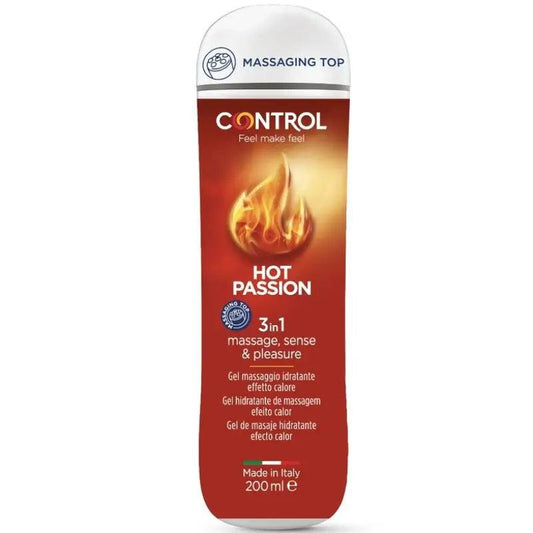 CONTROL - GEL 3 EN 1 HOT PASSION 200 ML - Optelum