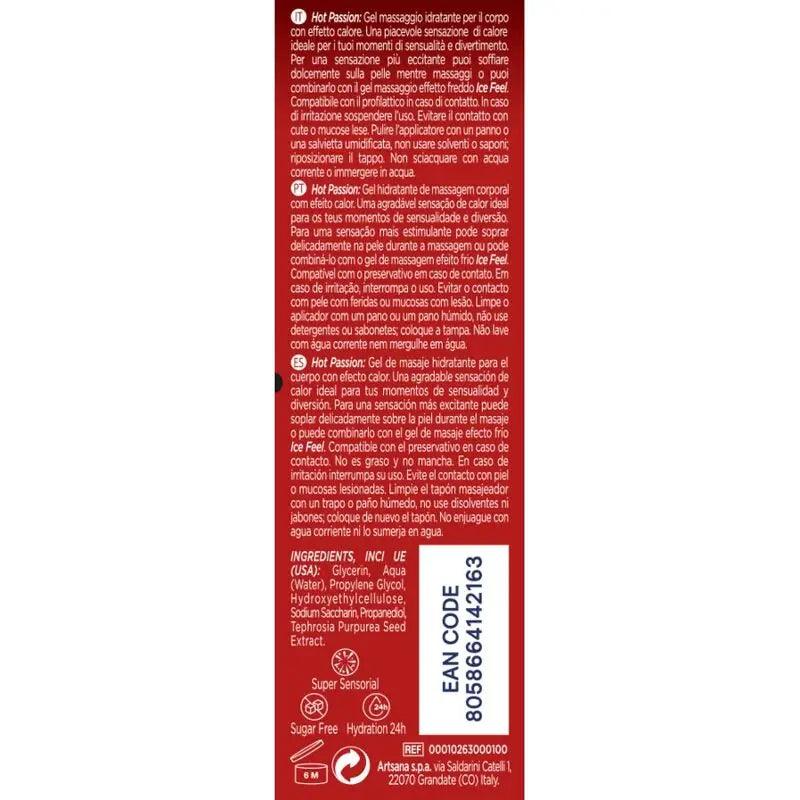 CONTROL - GEL 3 EN 1 HOT PASSION 200 ML - Optelum