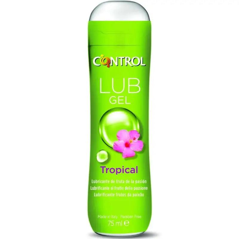CONTROL - LUB GEL LUBRICANTE TROPICAL 75 ML - Optelum