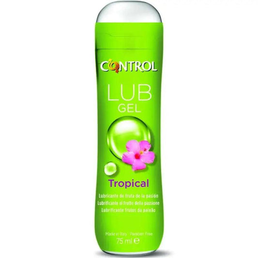 CONTROL - LUB GEL LUBRICANTE TROPICAL 75 ML - Optelum