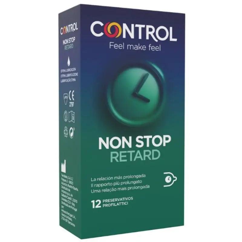CONTROL - NON STOP RETARD PRESERVATIVOS 12 UNIDADES - Optelum