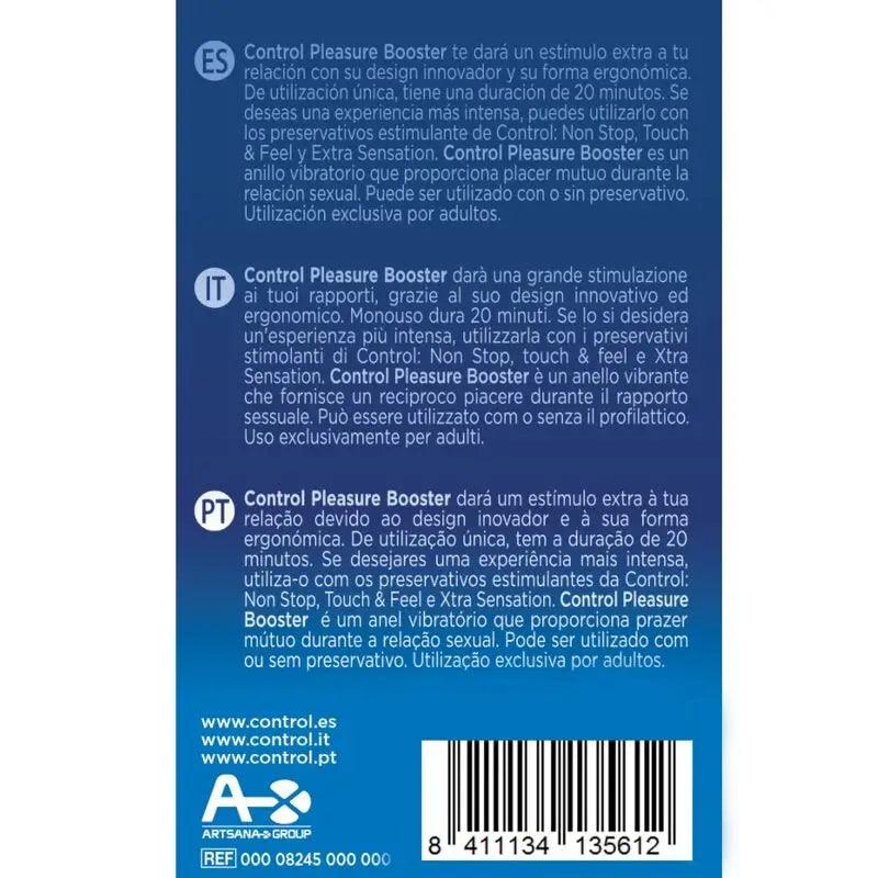 CONTROL - PLEASURE VIBES ANILLO VIBRADOR - Optelum