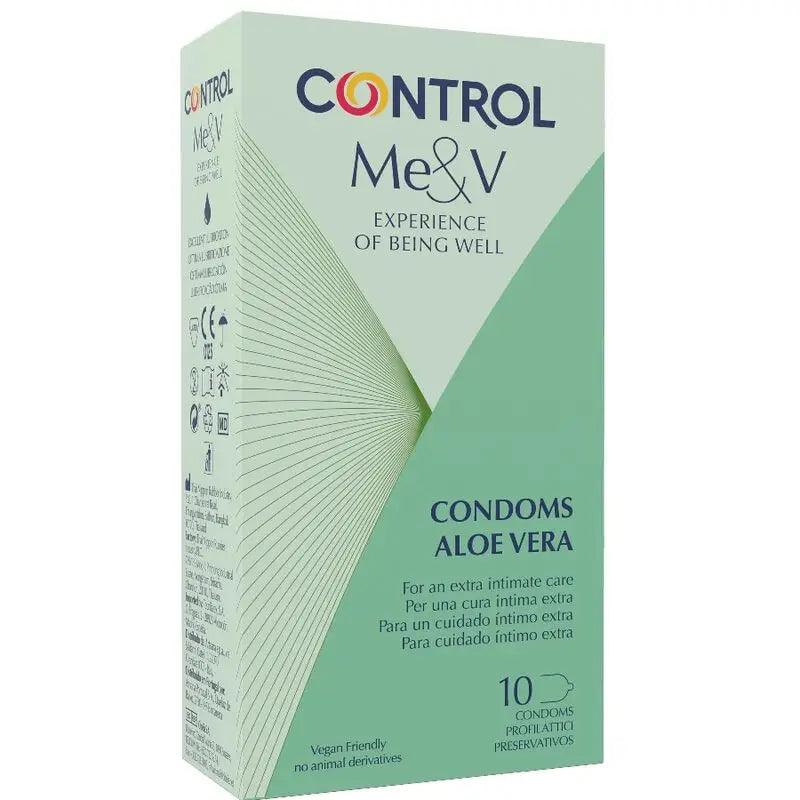 CONTROL - PRESERVATIVOS CON ALOE VERA 10 UNIDADES - Optelum
