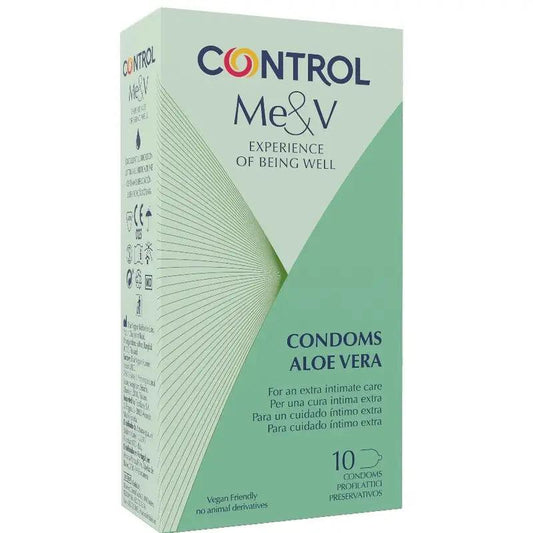 CONTROL - PRESERVATIVOS CON ALOE VERA 10 UNIDADES - Optelum