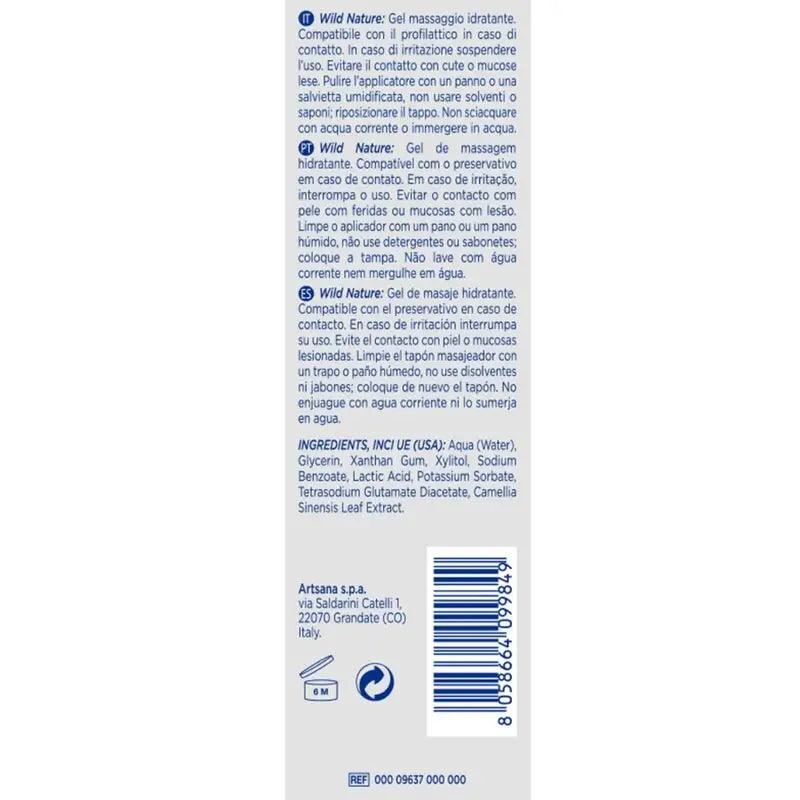 CONTROL - WILD NATURE GEL MASAJE 3 EN 1 200 ML - Optelum