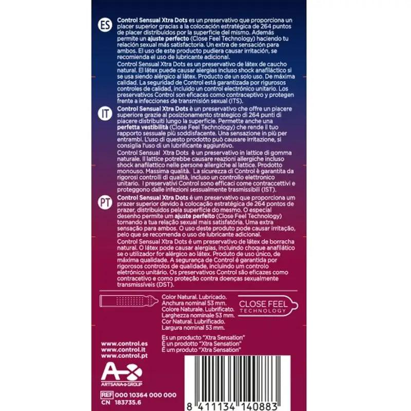 CONTROL - XTRA DOTS 12 UDS - Optelum