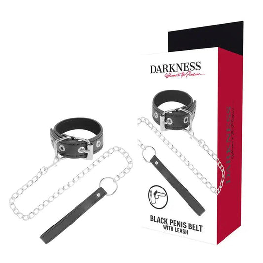 DARKNESS - ANILLA PENE CON CORREA - Optelum