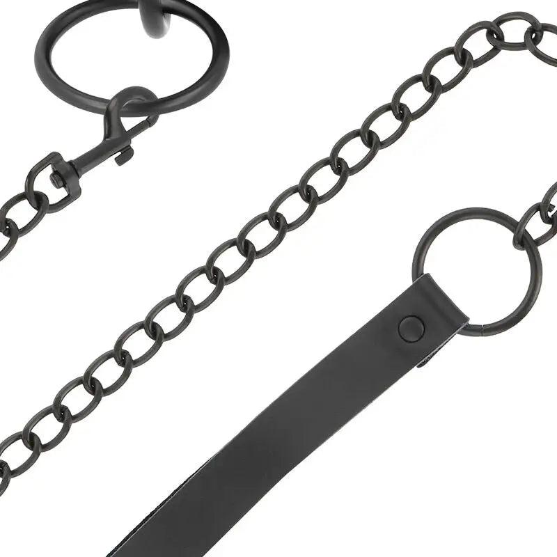 DARKNESS - COLLAR CON CADENA NEGRO - Optelum