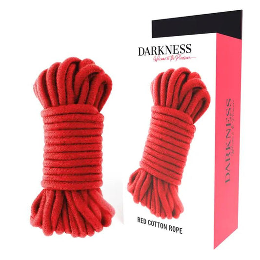 DARKNESS - CUERDA JAPONESA 10 M ROJO - Optelum