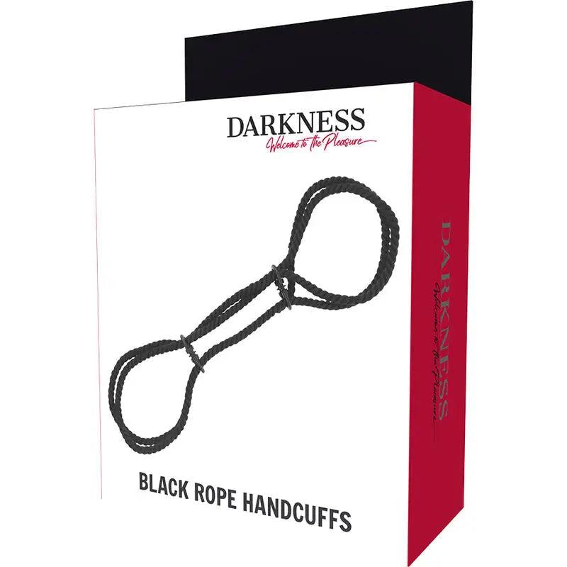 DARKNESS - ESPOSAS MANOS O TOBILLOS CUERDA 100% ALGODON - Optelum