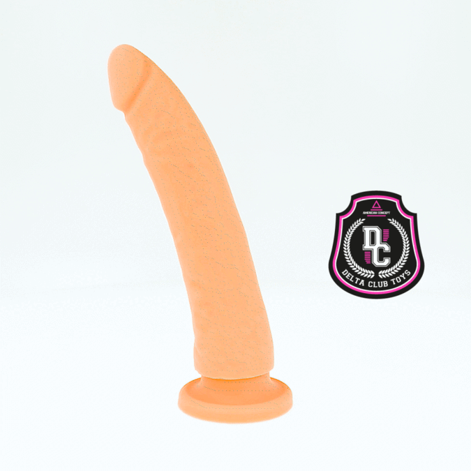DELTA CLUB - TOYS DILDO NATURAL SILICONA MEDICA 20 CM -O- 4 CM - Optelum